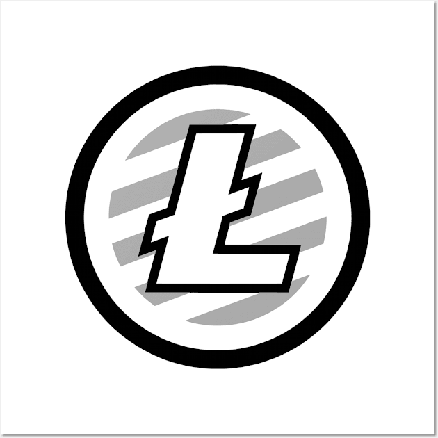 Litecoin Logo Wall Art by AustralianMate